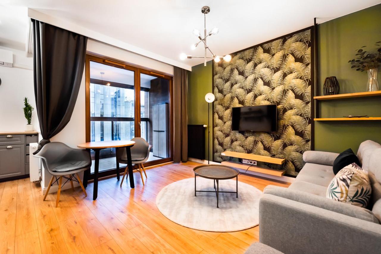Grzybowska Luxury Apartment Varşova Dış mekan fotoğraf